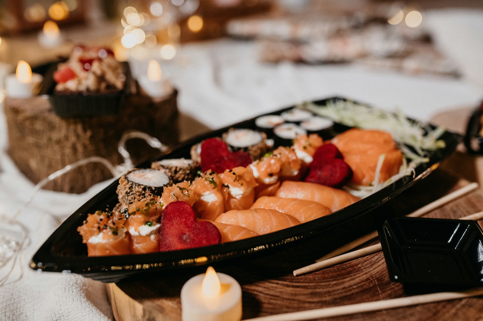 Wedding Sushi Guide Wedding sushi catering platter